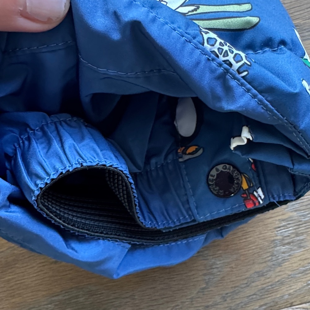 Dolce & Gabbana Kids Blue Snow Bib Pants - Picture 4 of 7